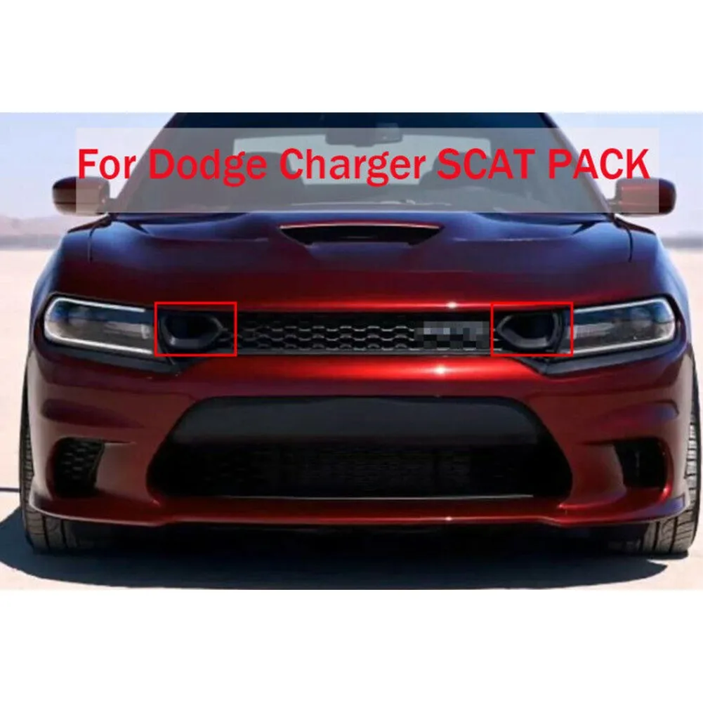 

Right Front Grille Bezels For 15-21Dodge Charger SRT/Scat Pack/Daytona