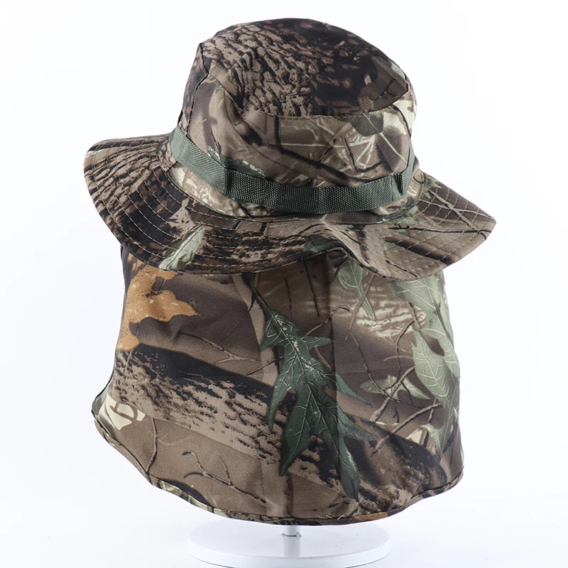 CAMOLAND военные шапки Boonie с клапаном на шею мужская и женская камуфляжная Панама