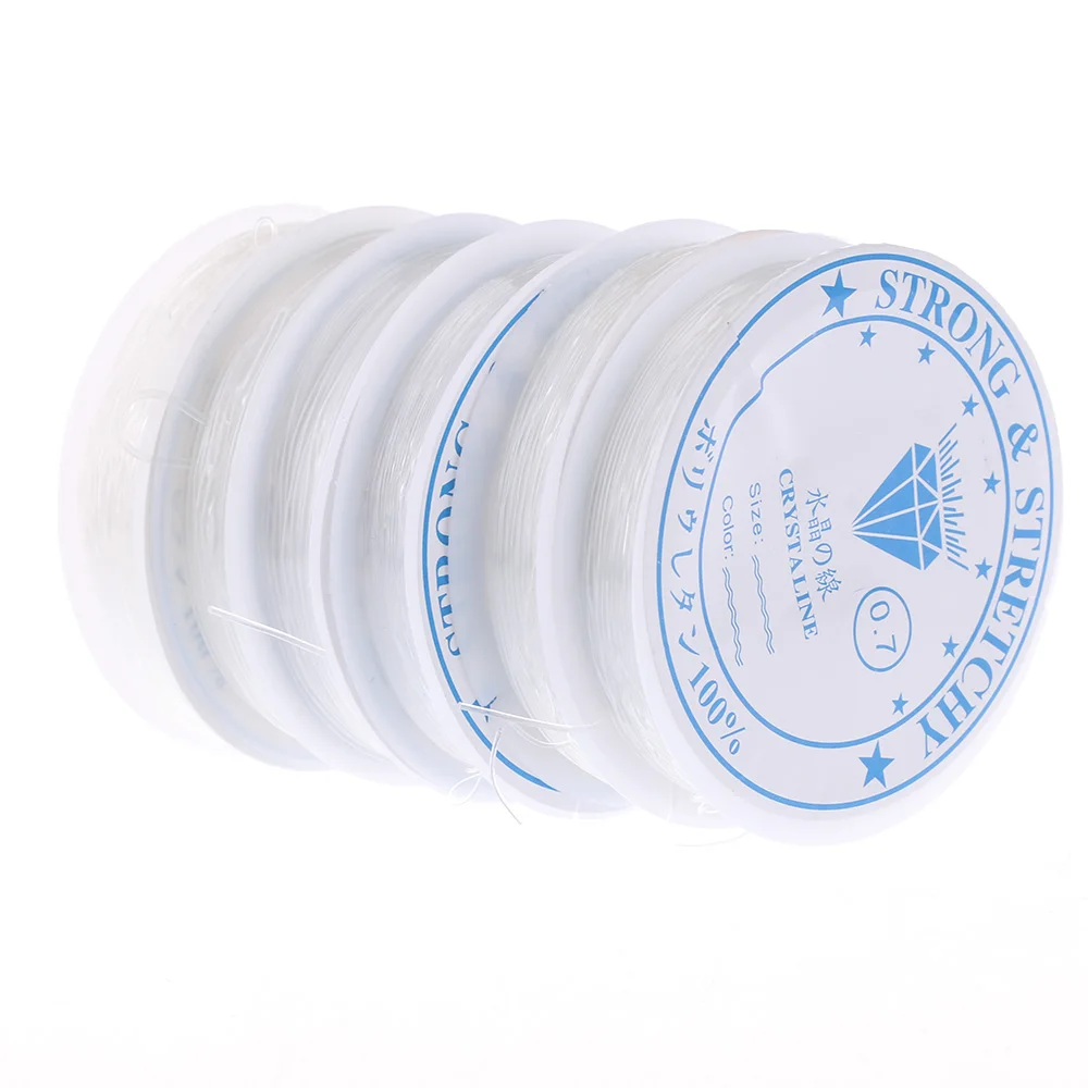 1 шт. Хрустальный эластичный шнур для бусин|Нитки пряжи| |