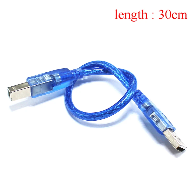 1 шт. 30 см USB-кабель для Arduino Nano 3 0 от USB к мини-USB | Электроника
