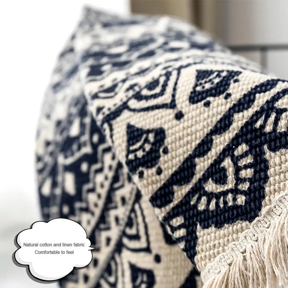 Высококачественный современный богемный стиль небольшой ковер из хлопка