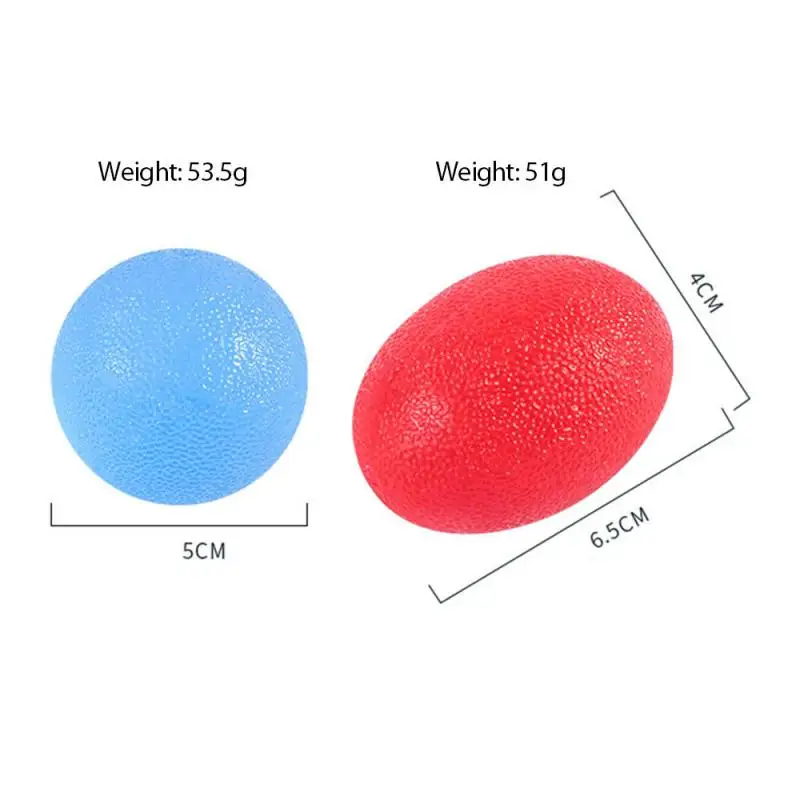 

Fitness Hand Expander Gripper Strengthen Finger Muscle Exerciser Stress Relief Power Ball Egg-Shaped Forearm Exerciser Grip Tool