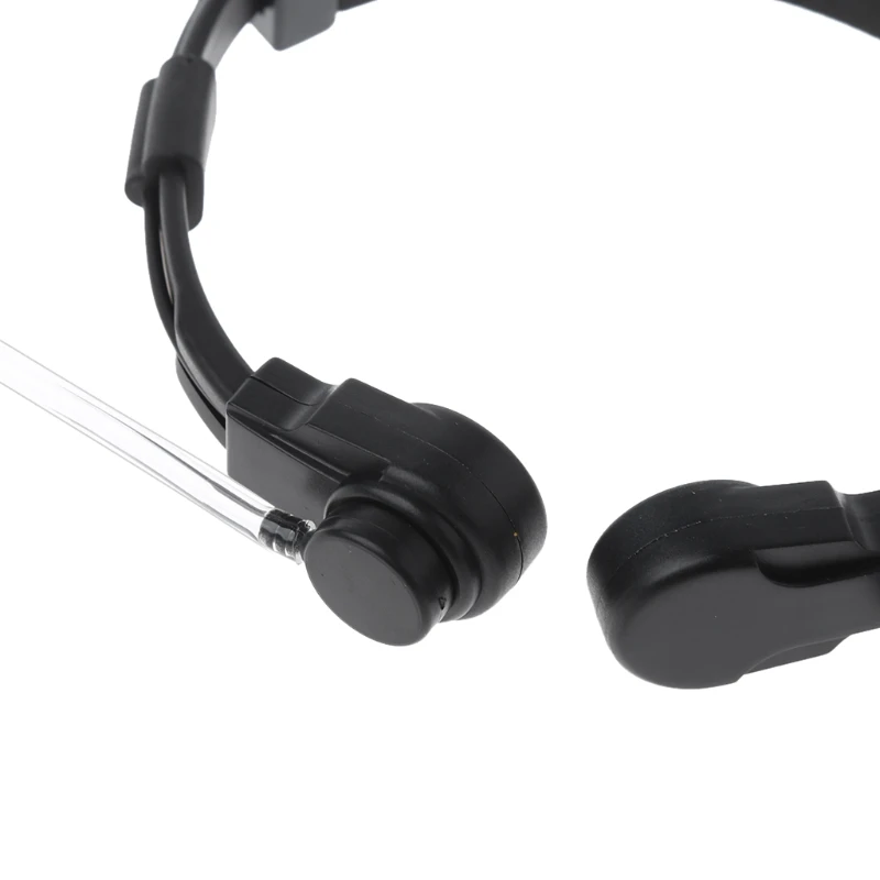 

Walkie Talkie Microphone U94 9R PTT Telescopic Throat Mic Earphone Radio Headset