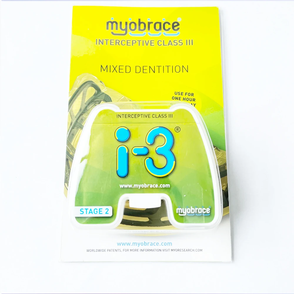 Myobrace перехватывающий класс III i-3 тренер/оригинальный MRC I-3 ортодонтический зубной