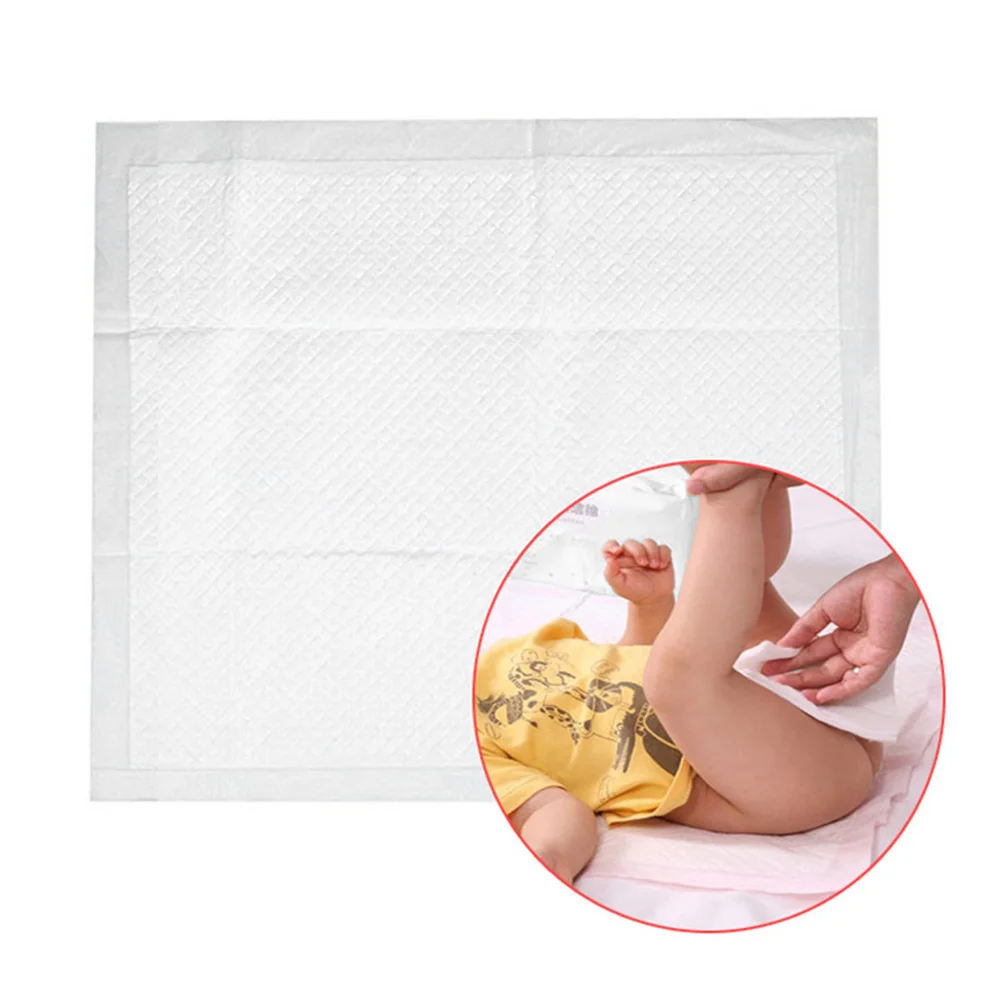 

Disposable Changing Pads Underpads Bed Protection For Baby Heavy Absorbency 100Pcs/Pack