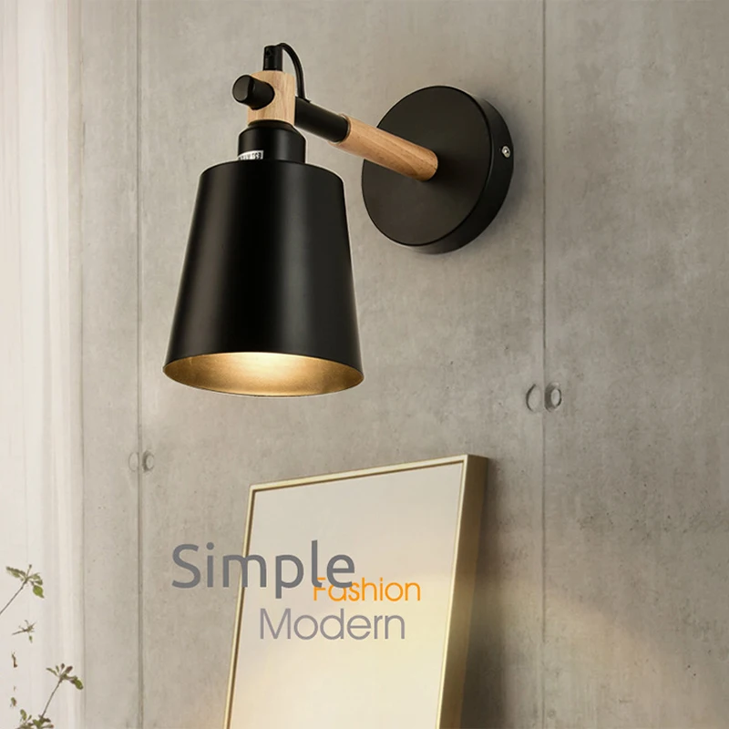 Современный промышленный светодиодный настенный светильник винтажный Ретро