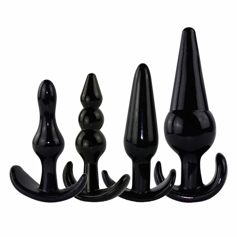 Анальная пробка разных размеров мягкая анальная секс-шоп для взрослых мужчин