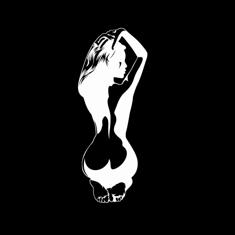 Индивидуальные наклейки Dawasaru Обнаженная женщина сексуальная девушка горячие