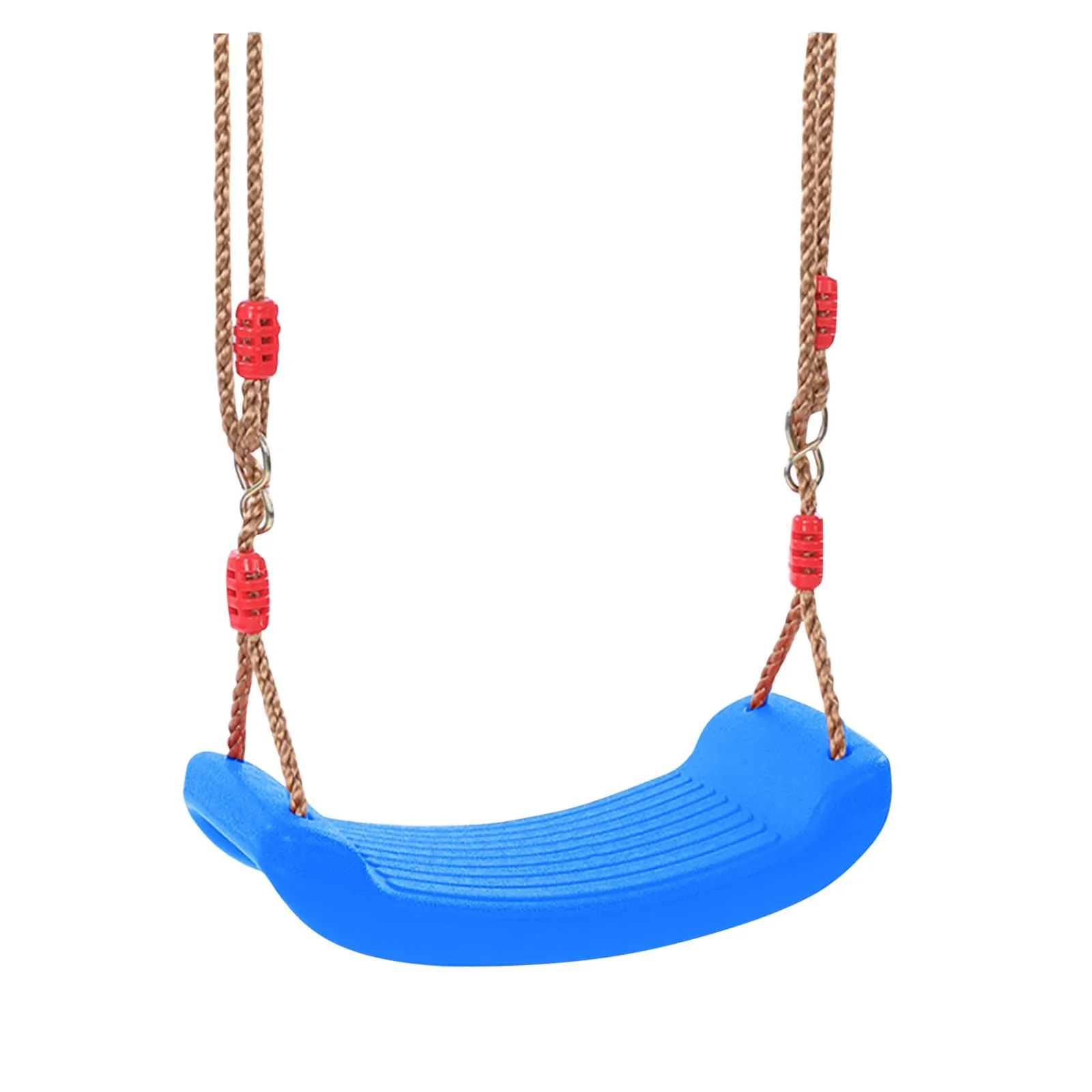 

40# Platic Garden Swing Seats Kids Swing Toys For Children Outdoor Indoor Swings Height Adjustable Rope Hanging Climbing Seat