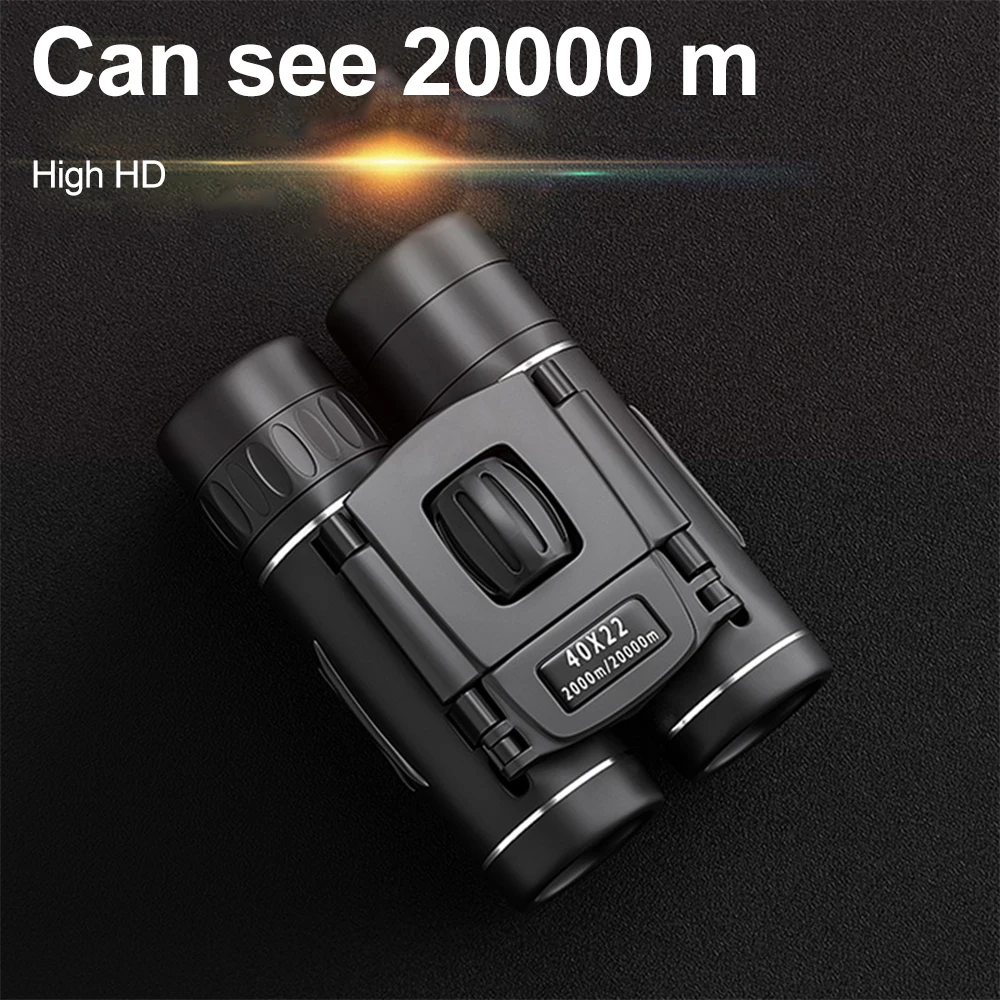 

Mini Portable Zoom HD 5000M Telescope Binoculars Powerful 300x25 Folding Long-distance Low Light Night Vision Professional