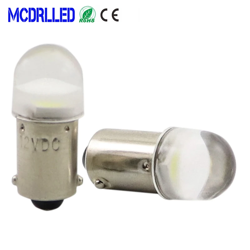 Светодиодный фонарь Mcdrl E10 T4W BA9S 10 шт. светодиодный для салона 0 5 Вт белый красный