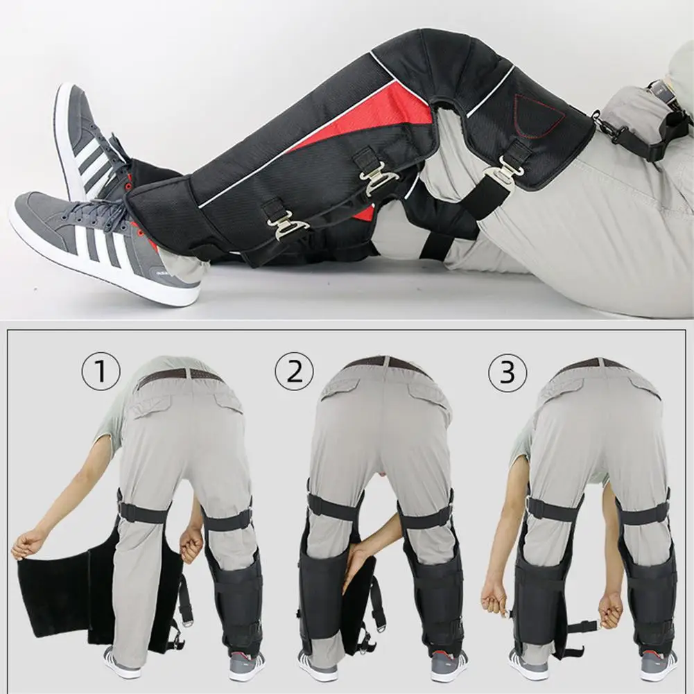

1 Pair 70*60cm Winter Motorcycle Knee Pads Adjustable Windproof Warm Gaiter Legging Legs Cover Detachable Cycling Knee Pads