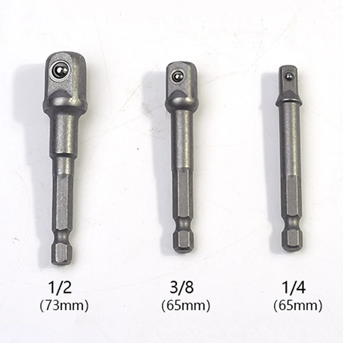3 шт. удлинители для дрели с шестигранным хвостовиком на квадратный |