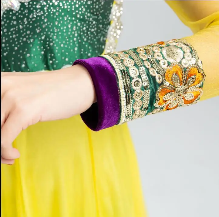 Индийский Sarees традиционный костюм в этническом стиле Salwar Kameez комплекты для