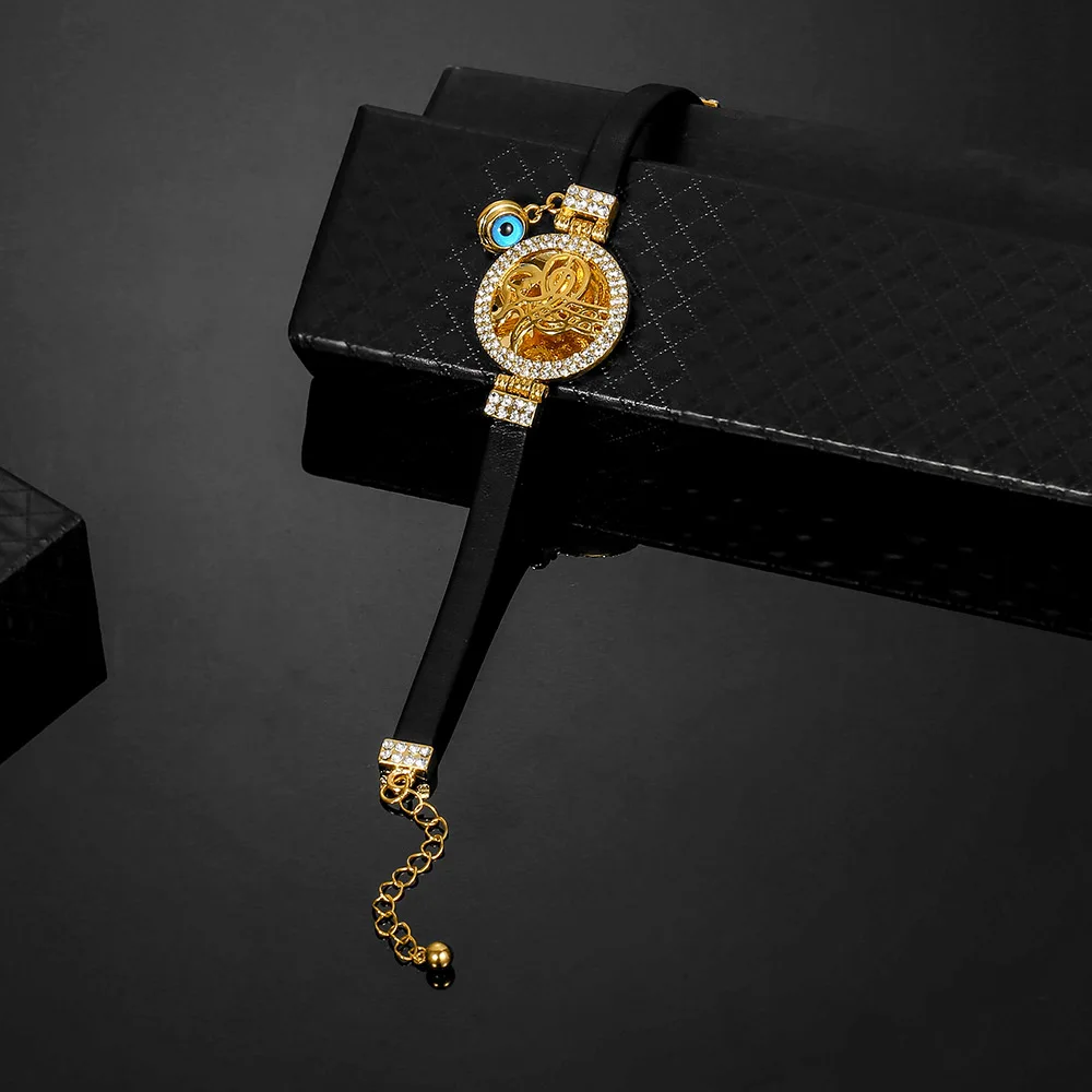 Модный Аллах украшения Турецкая монета браслет для мужчин ислама новые женские