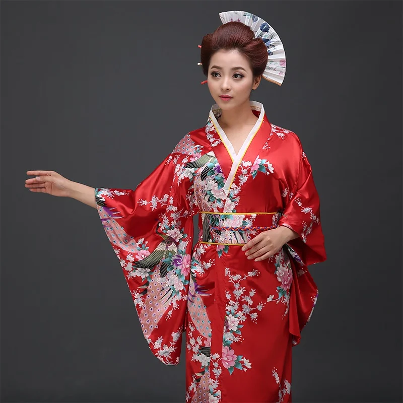 Традиционные японские кимоно костюм гейши косплей Obi Yukata для каратэ платье Haori