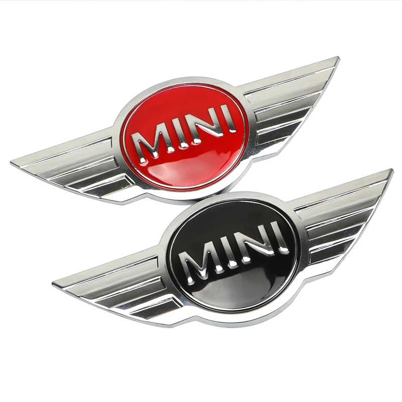 Металлическая 3d Мини Автомобильная эмблема логотип наклейки для MINI Cooper CABRIO работает S Передняя крышка головки задняя крышка коробки эмблемы наклейки