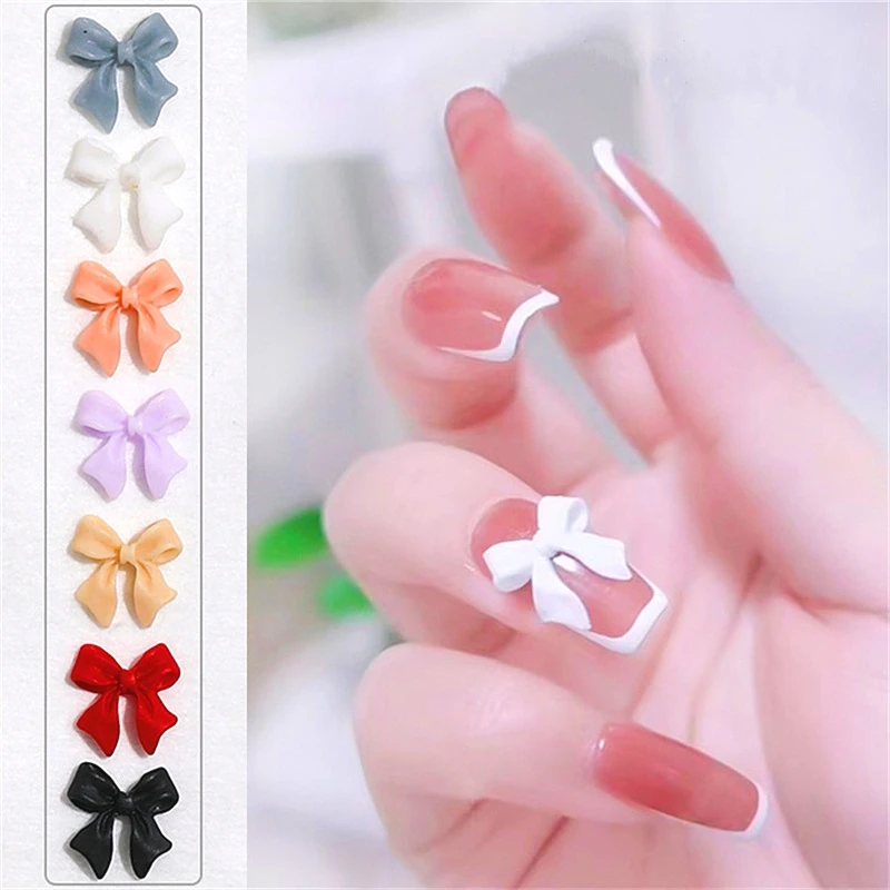 

5 шт./лот Kawaii украшения для ногтей пластиковые бабочки очаровательные DIY наклейки для ногтей с УФ-лаком ювелирные аксессуары инструменты для маникюра