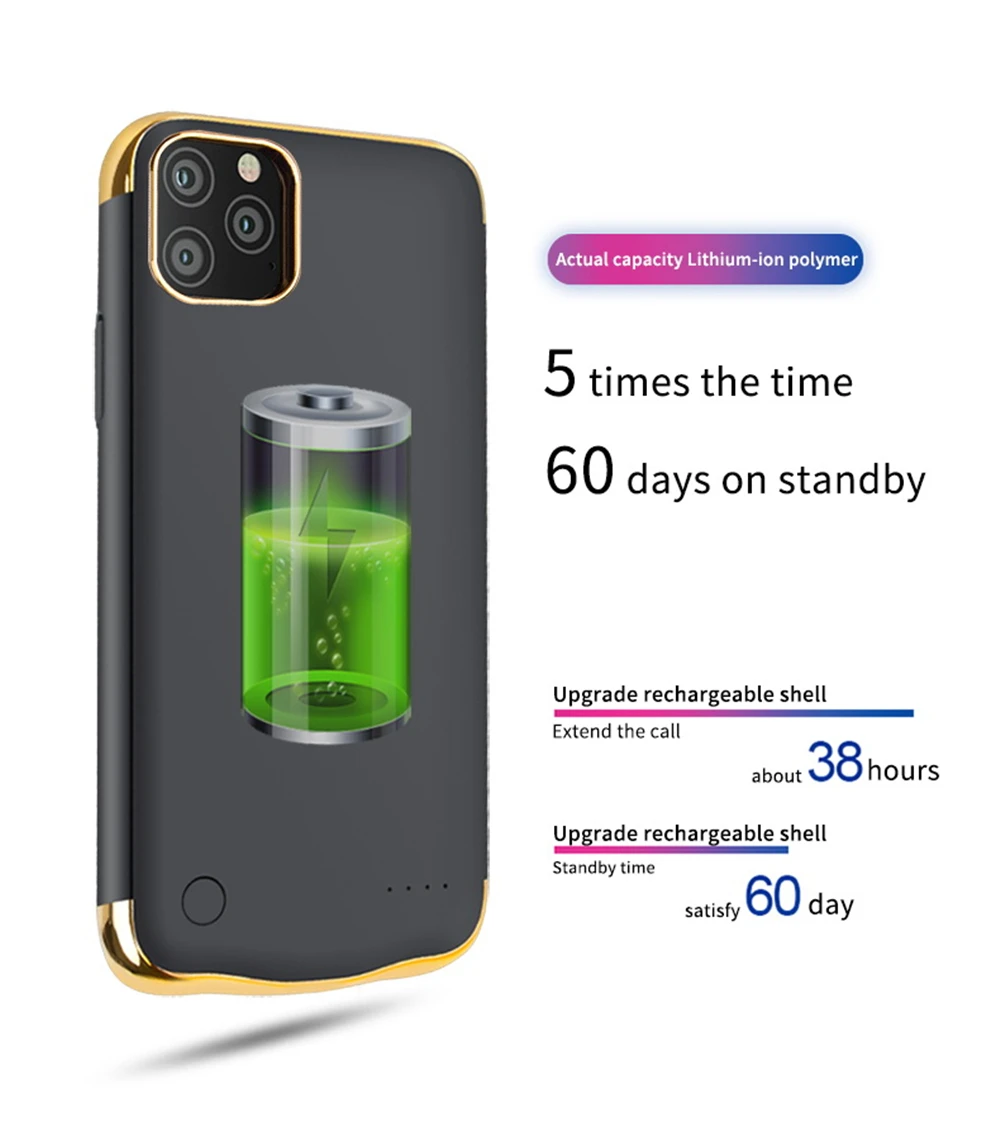 NTSPACE для iPhone 11 Pro Max зарядное устройство чехол s ультра тонкий портативный внешний аккумулятор зарядный чехол для iPhone 11 Pro чехол для батареи