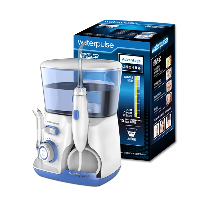 

Household Oral Irrigator Dental Flosser 800ml Water Flosser Floss Oral Irrigation Implements teeth washing waterpik