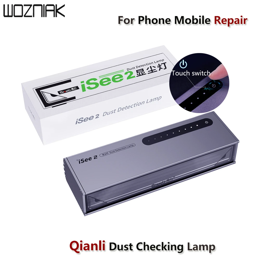 QIANLI iSee 2 зеленый светильник ЖК дисплей Экран пыли Дисплей лампа для Мобильный