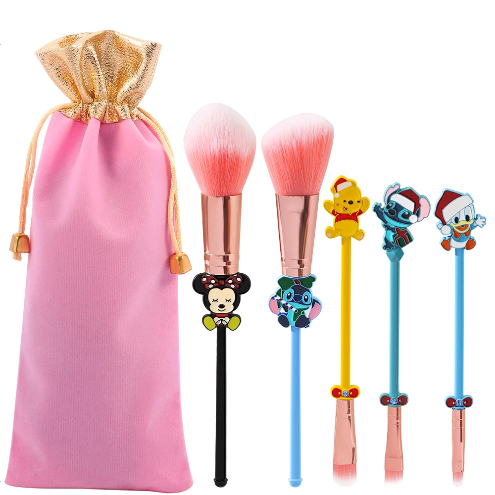 5 шт./набор Кисточки для макияжа Пух |