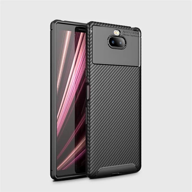 Чехол для телефона Sony Xperia 10 Plus силиконовый чехол мягкий ударопрочный задняя