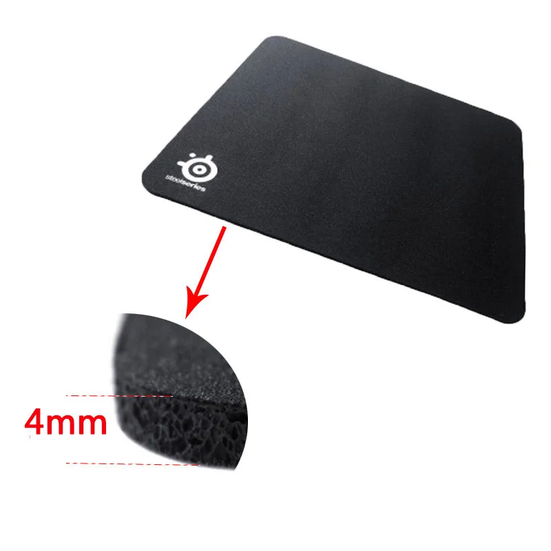 oem steelseries rubber base notebook gaming mouse pad computer black mousepad gamer laptop keyboard desk mat without box free global shipping