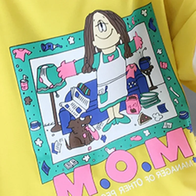 

Super fire cec short-sleeved t-shirt women's summer Korean version of the loose and thin mid-length section careful machine nich