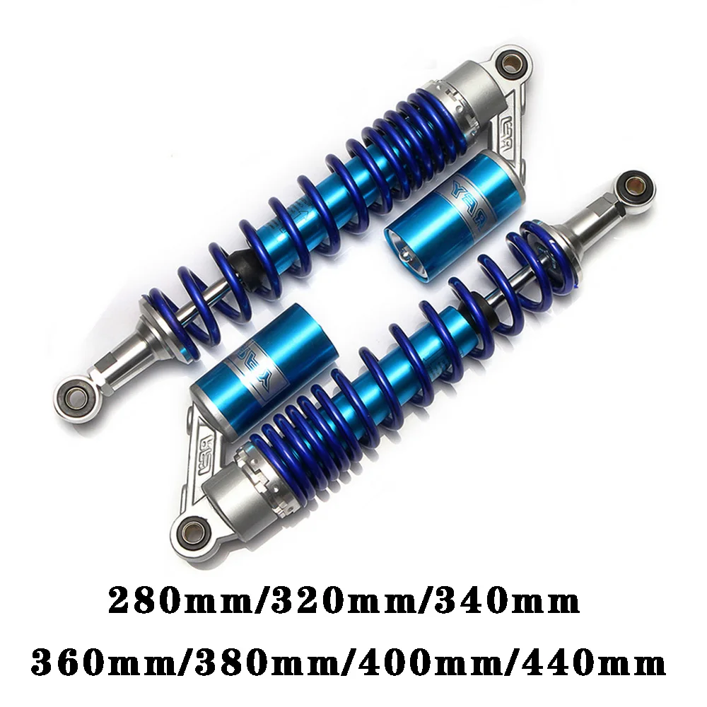

1Pair Motorcycle Air Shock Absorber Rear Suspension 320mm 340mm 360mm 380mm 400mm 440mm for ATV Quad Scooter Dirt Bike Motor
