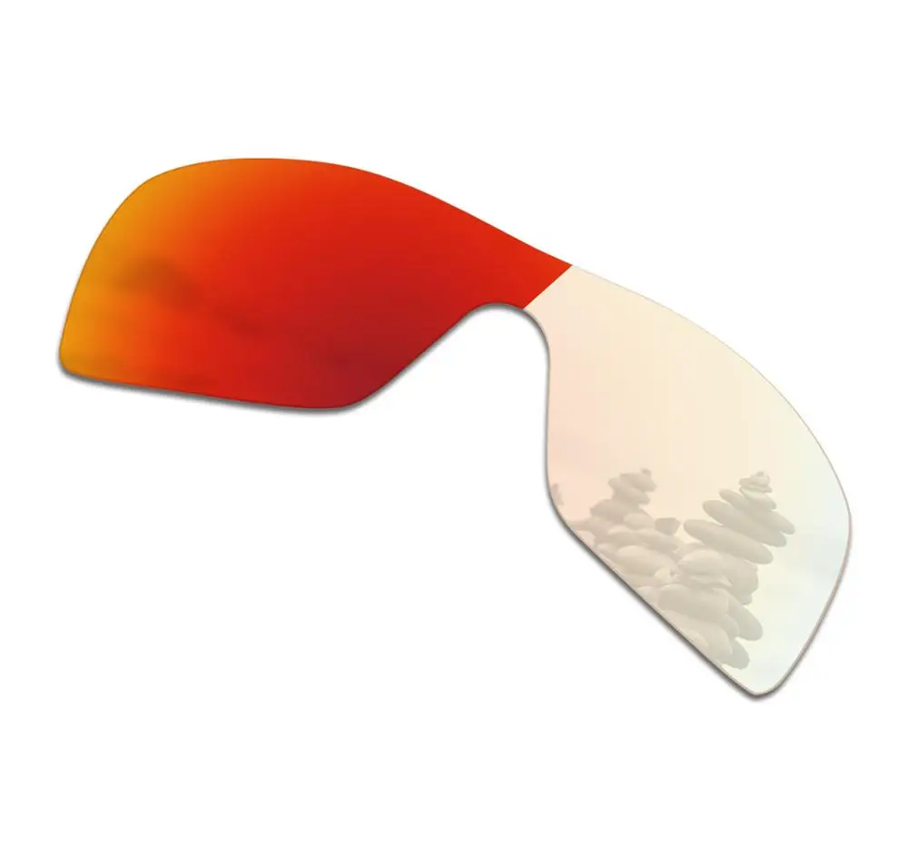 

SmartVLT Sunglasses Replacement Lenses for Oakley Batwolf - Eclipse Red Photochromic