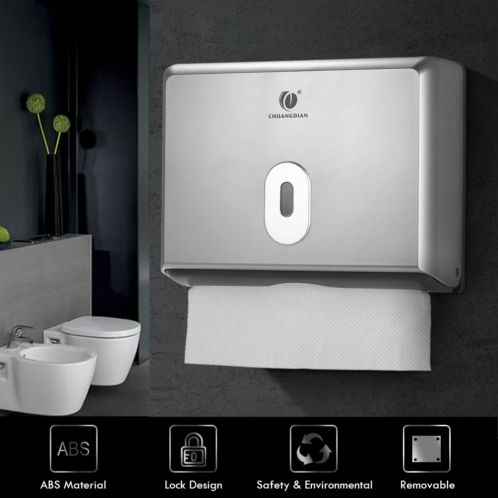 Настенный кухонный диспенсер для салфеток ванной комнаты большая емкость