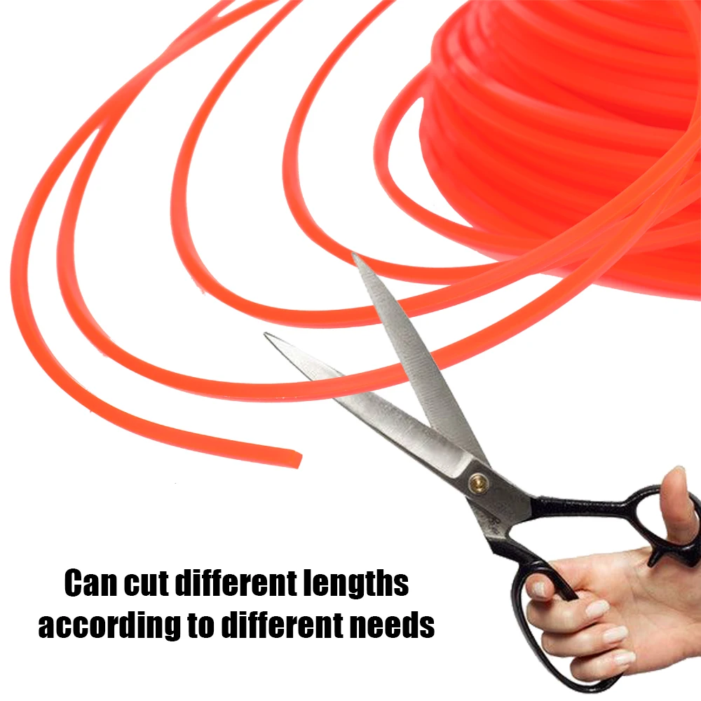 

Нейлоновый трос для газонокосилки, аксессуар для кустореза, 6 типов, 90 м