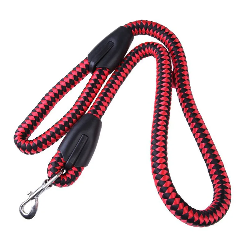 Strong Pet Dog Braided Nylon Rope Soft and Comfortable Dogs Leash Lead Durable Heavy Duty For Small Pets 120cm | Дом и сад