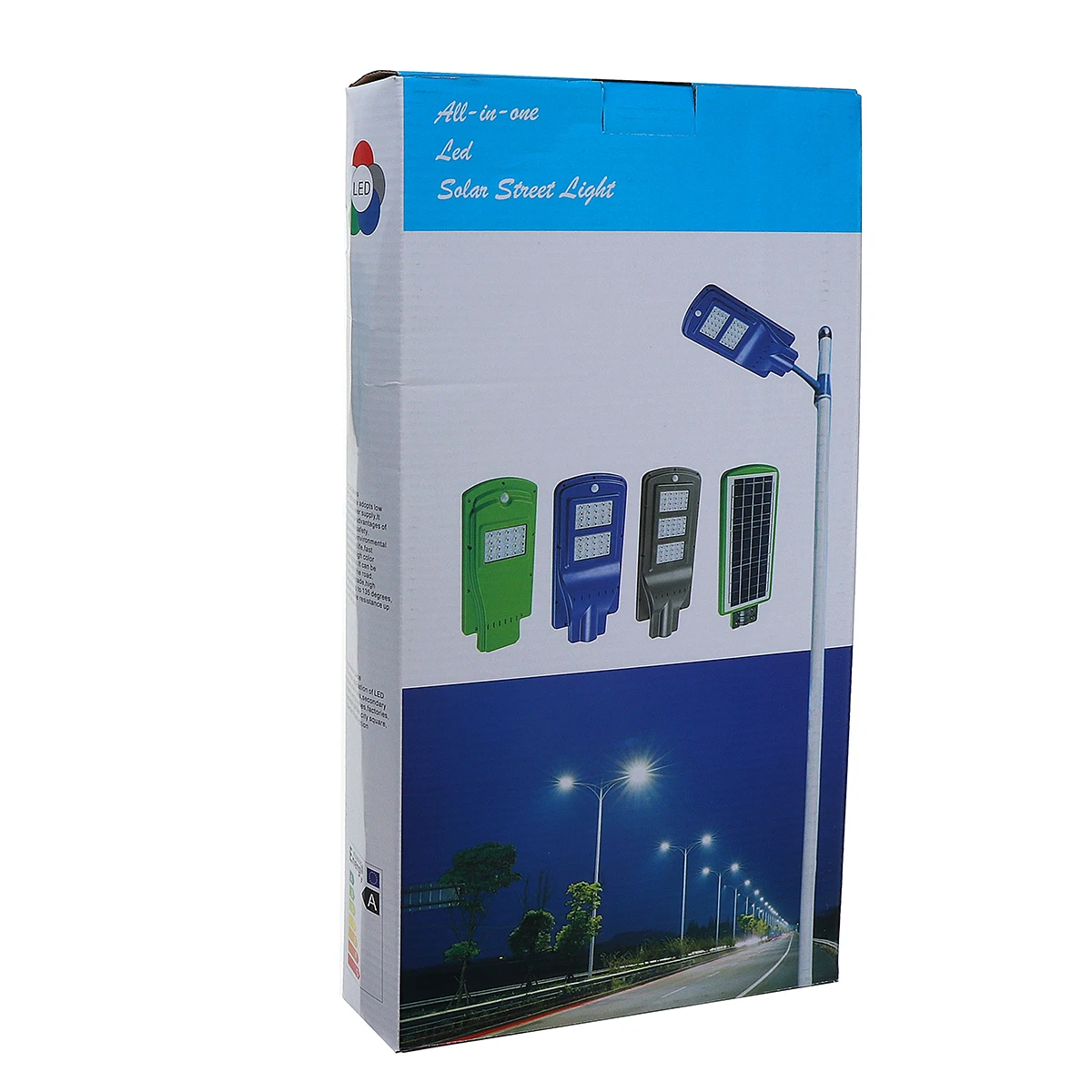 Светодиодный уличный фонарь Smuxi высокого качества на солнечной батарее 20 Вт/40