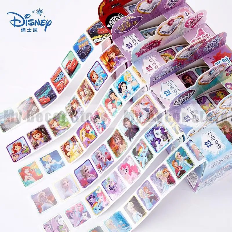 200 шт. диснеевские Мультяшные ретро-наклейки с надписью Холодное сердце 2 Эльза