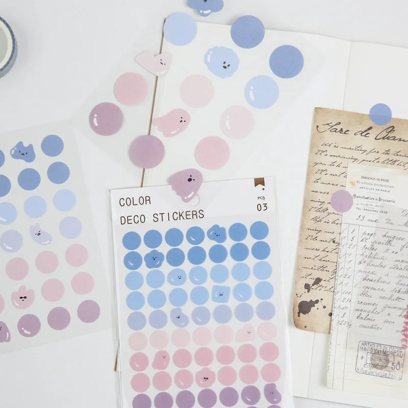 3 листа/упаковка декоративные наклейки для дневника и путешествий|Канцелярские