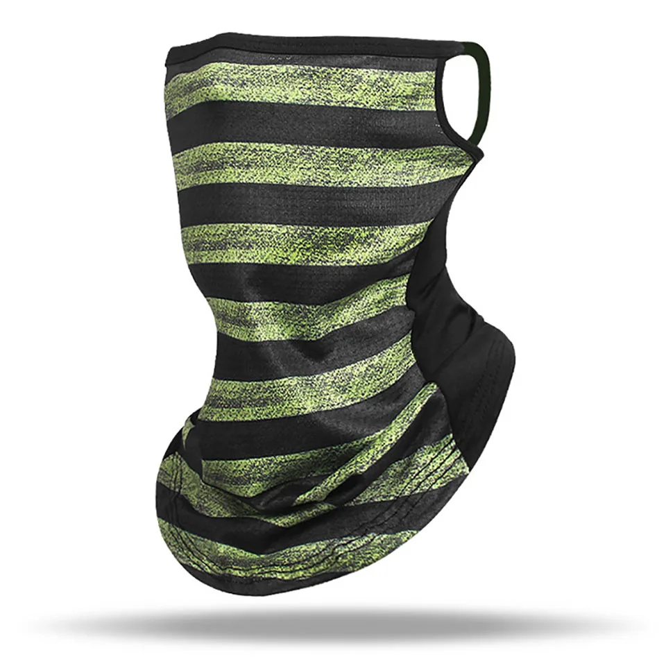 

Ice Silk Triangle Scarf Men's And Women's Ear-Mounted Face Masks Windproof Sunscreen Outdoor Sports Face Mask Face Towel