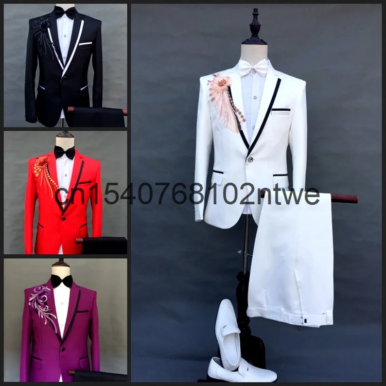 

Новинка 2021, мужской костюм, свадебное платье для жениха, сценическое платье для выступления