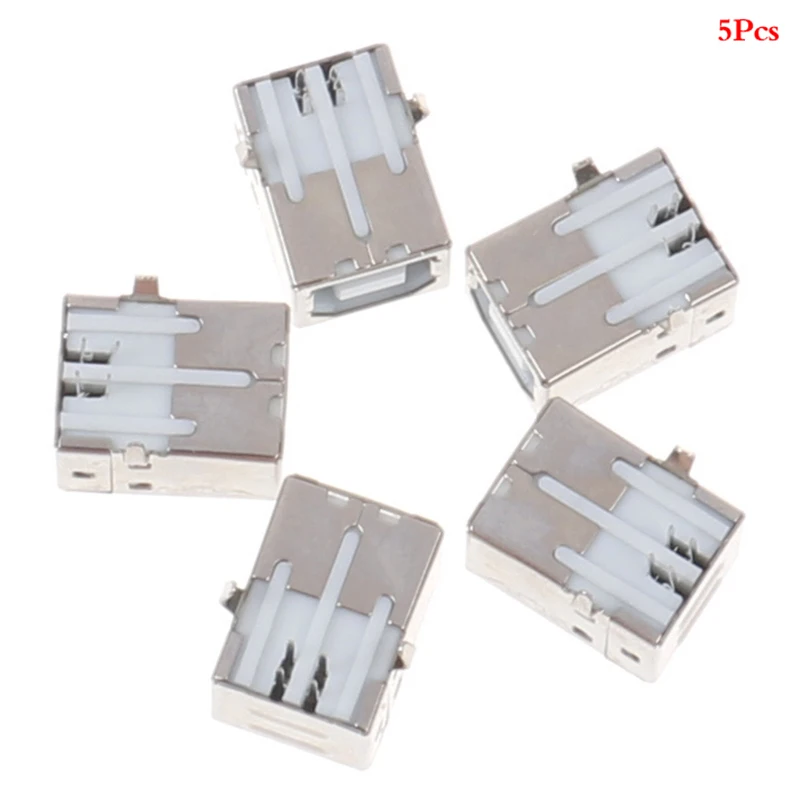 

5 шт., квадратные USB-разъёмы, 90 градусов