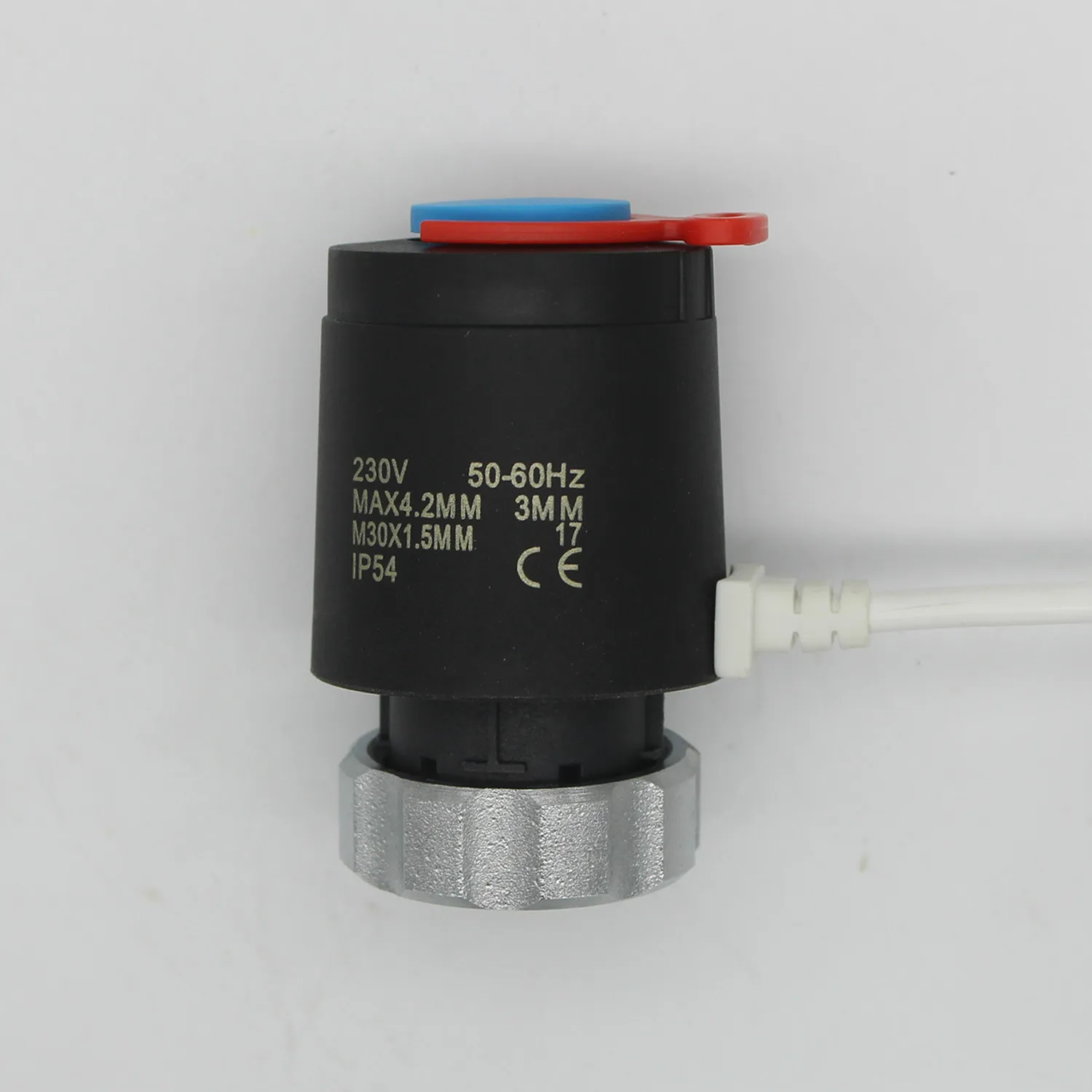 C 24v 230V NO NC Электрический тепловой привод для коллектора напольного отопления радиатор нормально открытый закрытый M30X1.5 M28X1.5 - Цвет: C