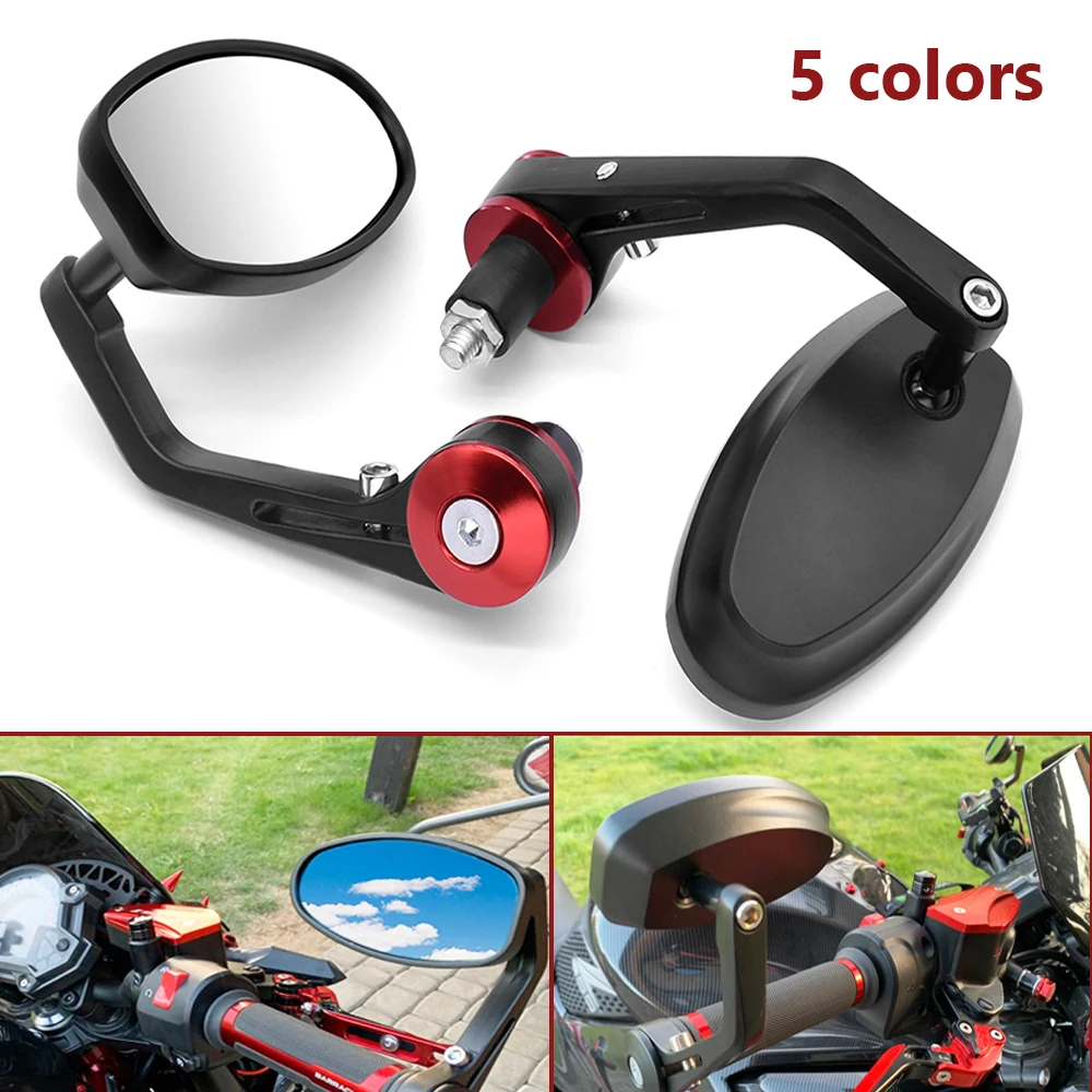 Универсальное зеркало заднего вида 7/8 &quotдля DUCATI 999/S/R DIAVEL/CARBON M1100/S/EVO MONSTER |