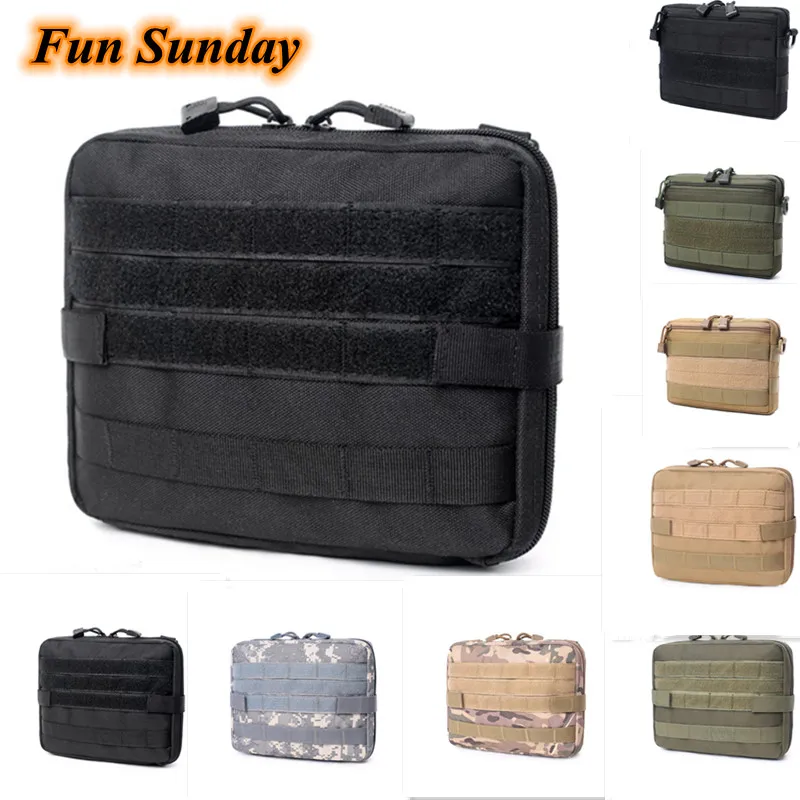 

EDC Tactical Nylon Molle Utility Organizer Pouch Tool Bag Vest Waist Pouch Storage Bag Waterproof Field Sundries Bag For Outdoor