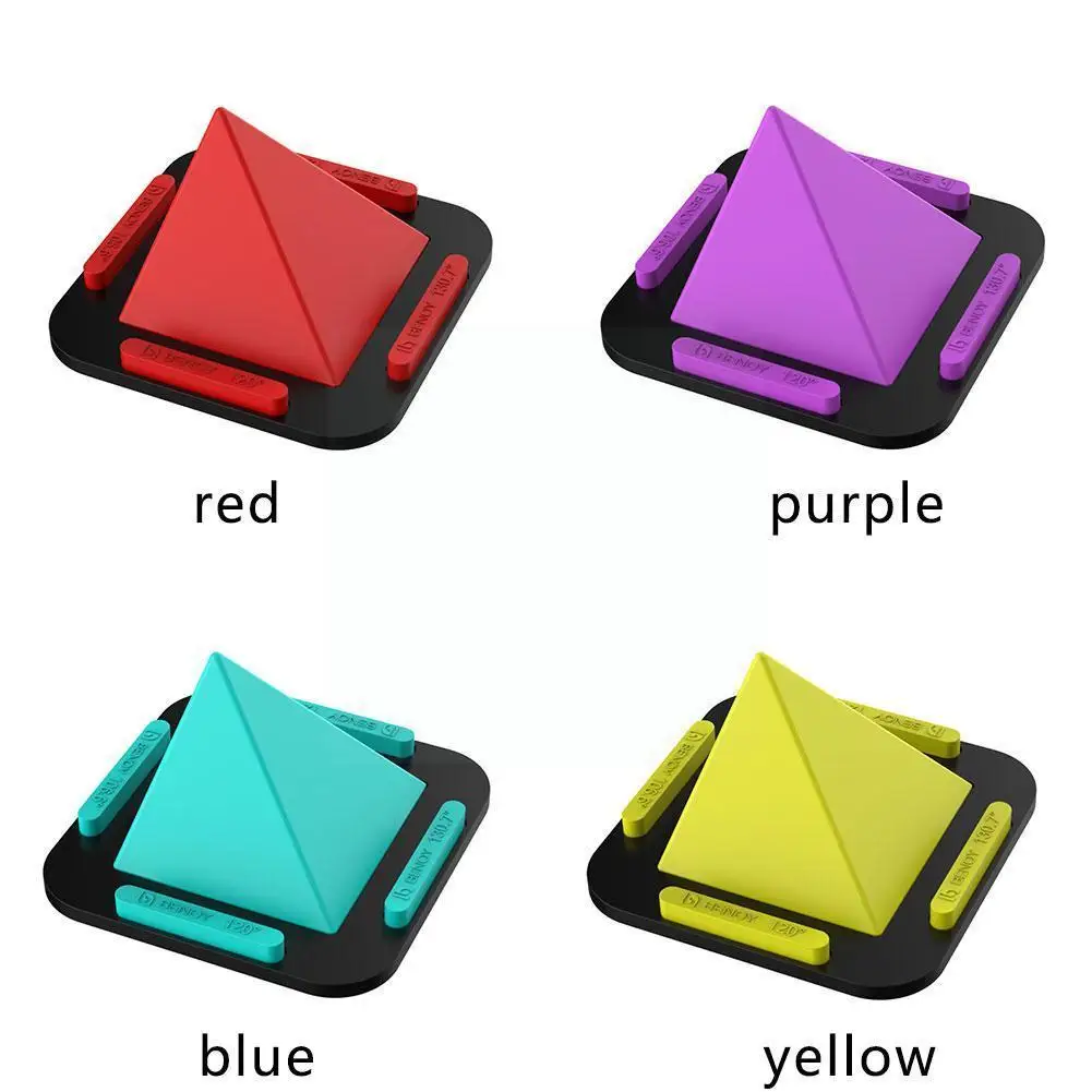 

Innovative Silicone Desktop Multifunctional Four-sided Non-slip Portable Mobile Lazy Desktop Silicone Holder Phone E3t0