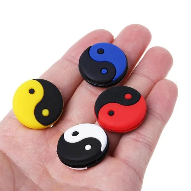 

6Pcs Tennis Racket Damper Shock Absorber to Reduce Accessories Pro Staff Racquet Tenis Tenis Vibration Dampeners Raqueta L1H8