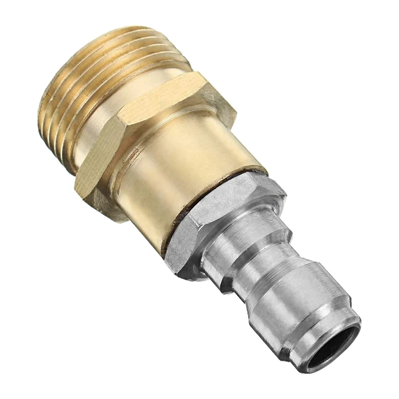 

High Pressure Washer Foam Washing Machine M22 Threaded Nozzle Quick Connect Connector Head