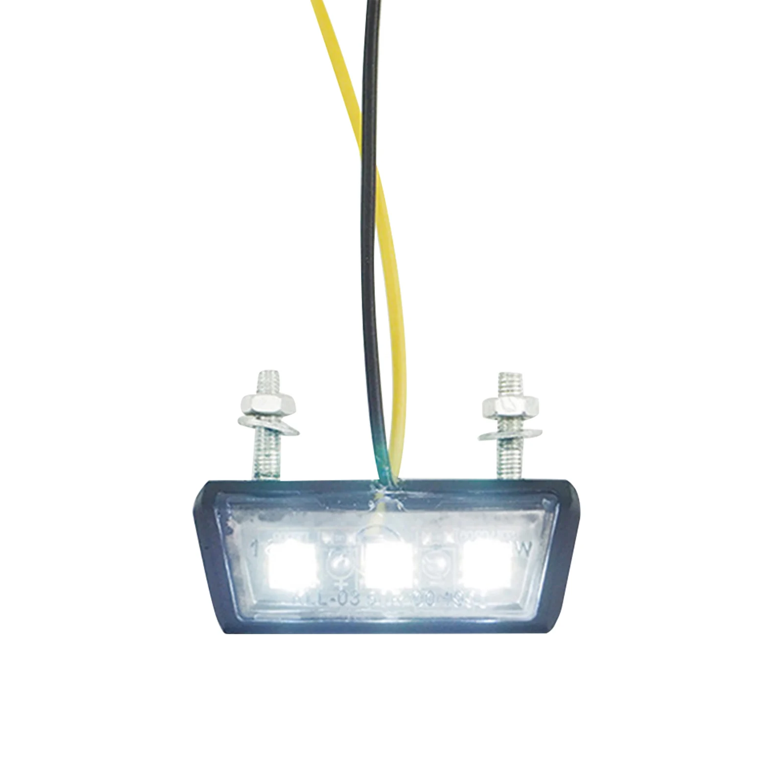 

Световой индикатор для номерного знака мотоцикла Enduro, яркий светодиодный сигнал поворота для кроссового велосипеда, водонепроницаемый уни...