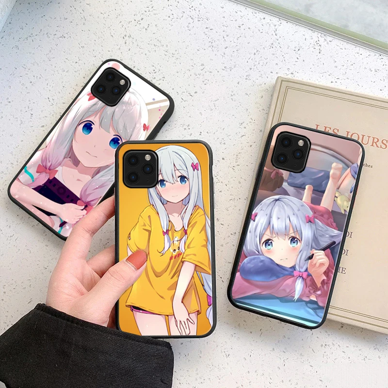 

Lzumi Sagiri Phone Case For iPhone 11 12 XR XS X Pro MAX 7 8 6 6S Plus SE 2020 Izumi Sagiri Soft TPU Carcasa Funda