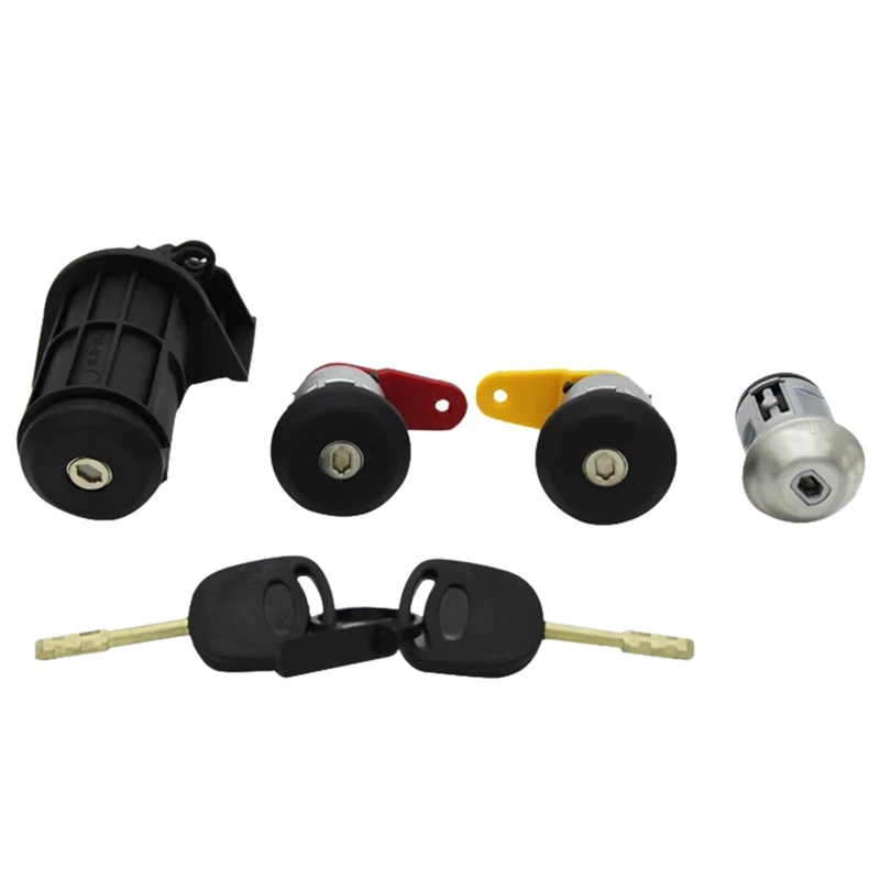 

Car Left and Right Ignition Switch Door Lock Start Switch Car Door Lock for Ford Fiesta COURIER ESCORT KA 1995-1999