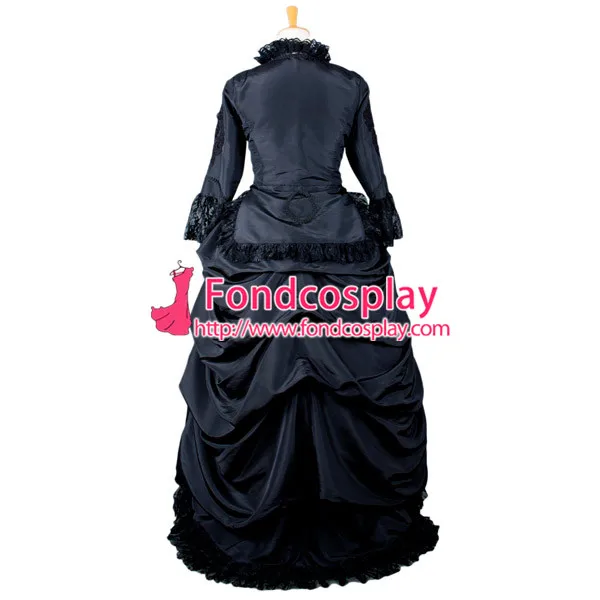 

Victorian Rococo Medieval Gown Ball Costume Gothic Punk Dress Cosplay Costume Tailor-made[G503]